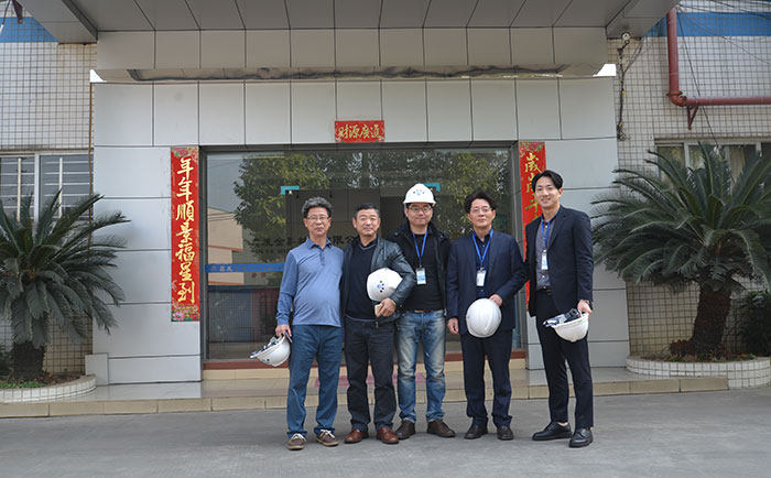 三星供貨商蒞臨鑫發，成功引進超薄精密鋼帶